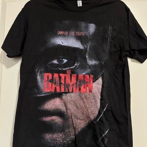 DC Black and Red Batman Graphic Tee